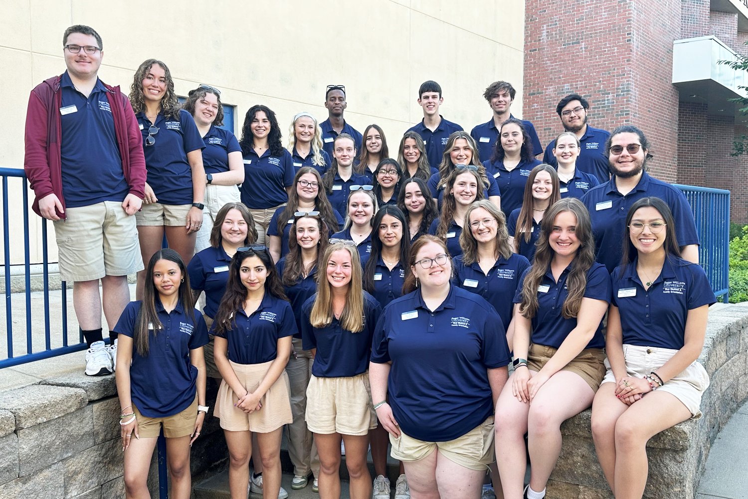 The 2024 New Student Orientation team.