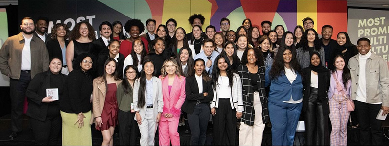 The AAF's Most Promising Multicultural Students class of 2023.