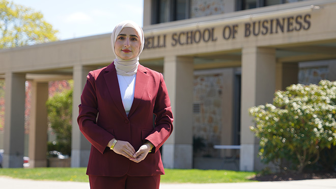 Through RWU, Mohammady built a diverse portfolio of hands-on experiences.