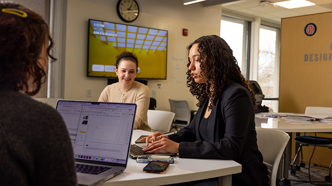 Kya Daniels has built an academic path to prepare for a career in arts marketing.