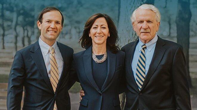 Mark Mandell, his wife Yvette Boisclair, and son Zachary Mandell.