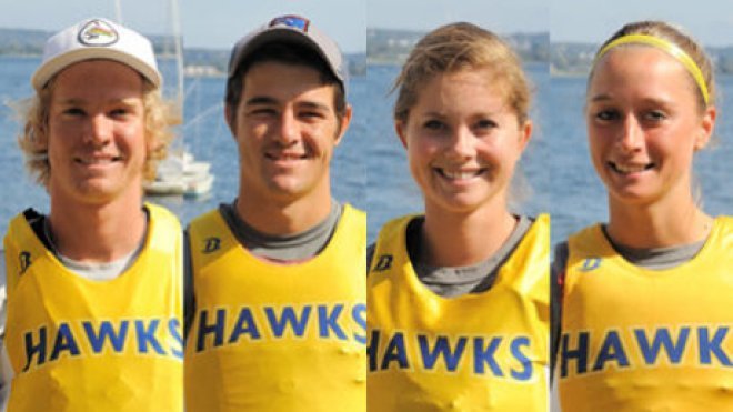 Four students
