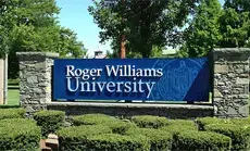 Roger Williams University Sign