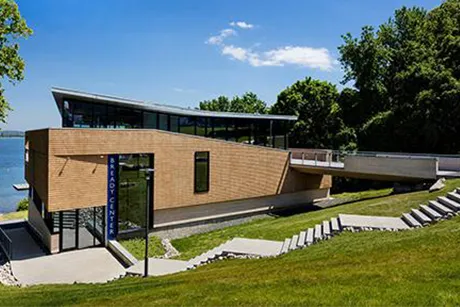 The RWU Richard L. Bready Mount Hope Bay Sailing and Education Center
