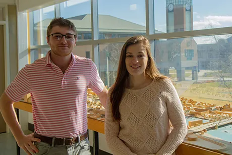 Nicholas Pyles and Julia Collopy