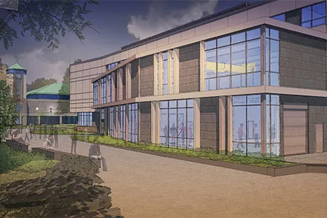 A rendering of SECCM Labs.