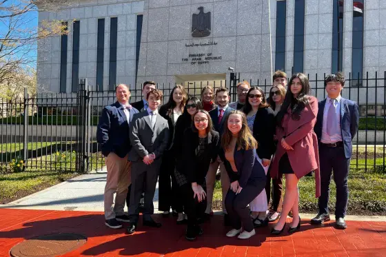 IRO at the Egypt Embassy