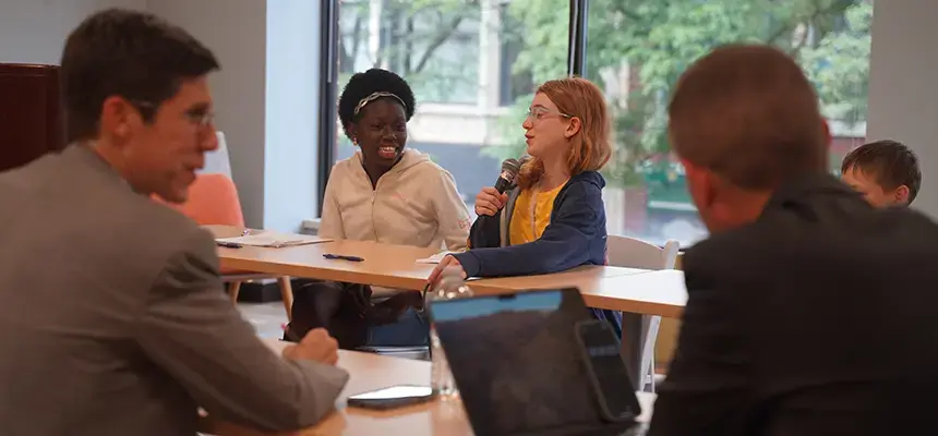 Campers debate providence mayor