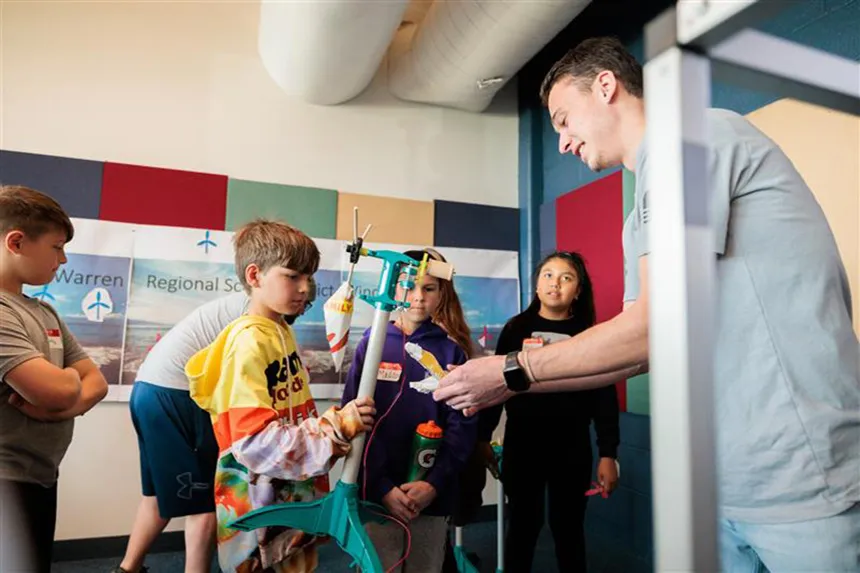 Students at KidWind
