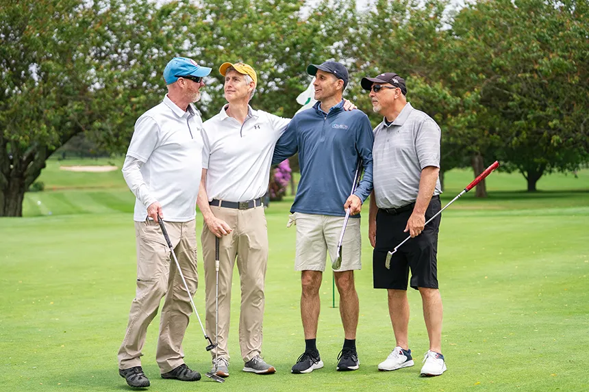 Alumni network at the 18th Annual Ray Cordeiro Alumni Golf Classic